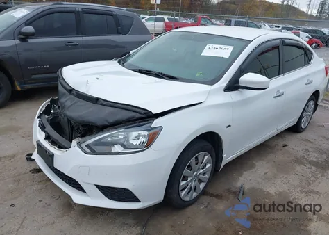 2016 Nissan Sentra S from USA, damaged, VIN 3N1AB7AP9GY275369